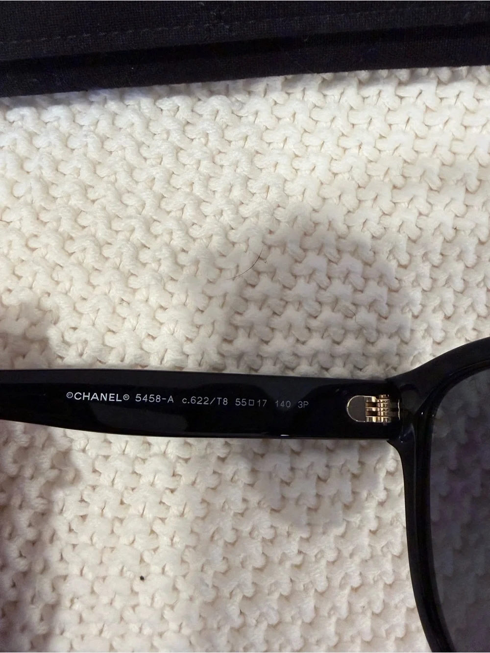 CHANEL Butterfly Sunglasses-Black